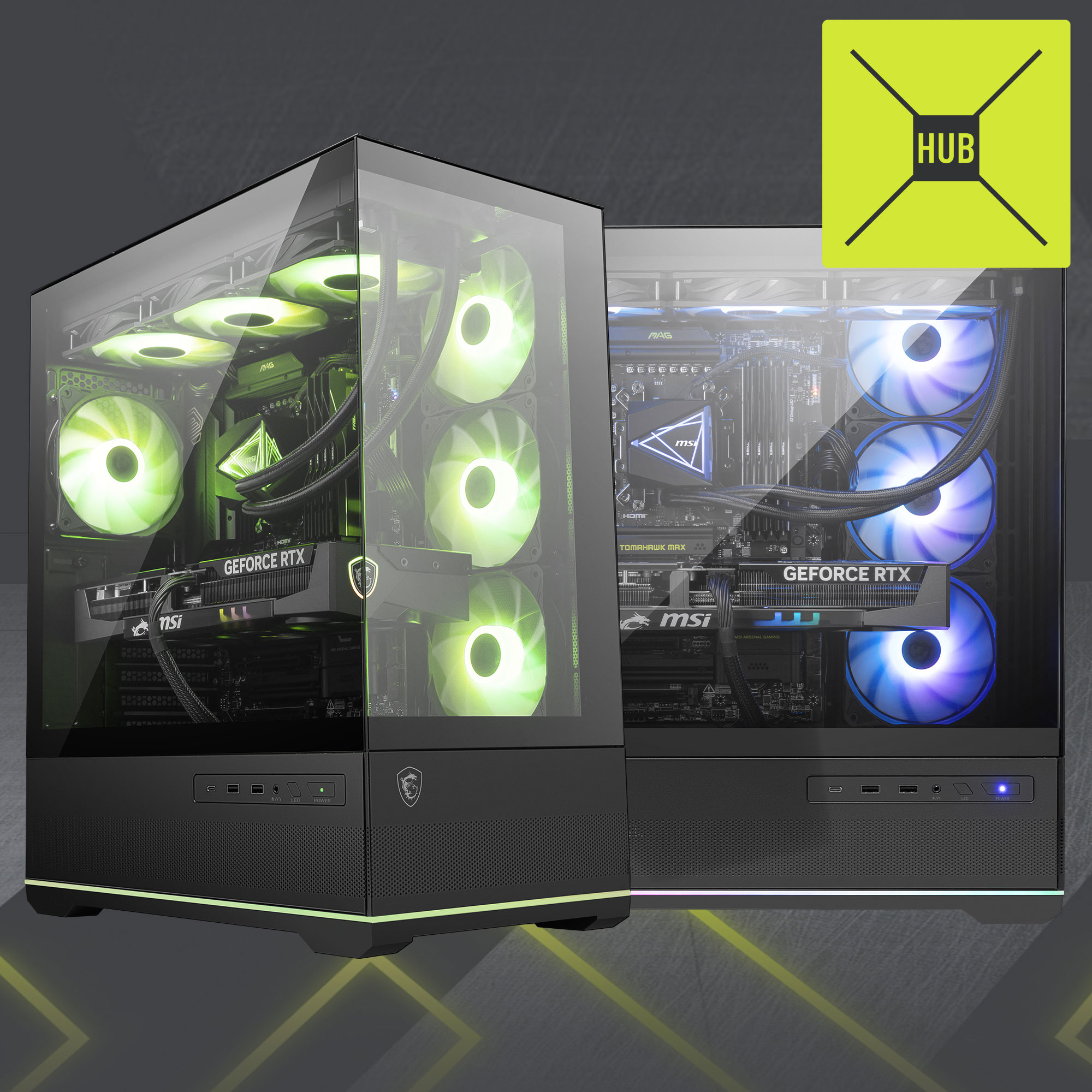 MSI MAG PANO 110R PZ Computer Case